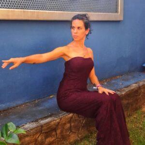 Macacão longo roxo – IntheStreet – tam 38