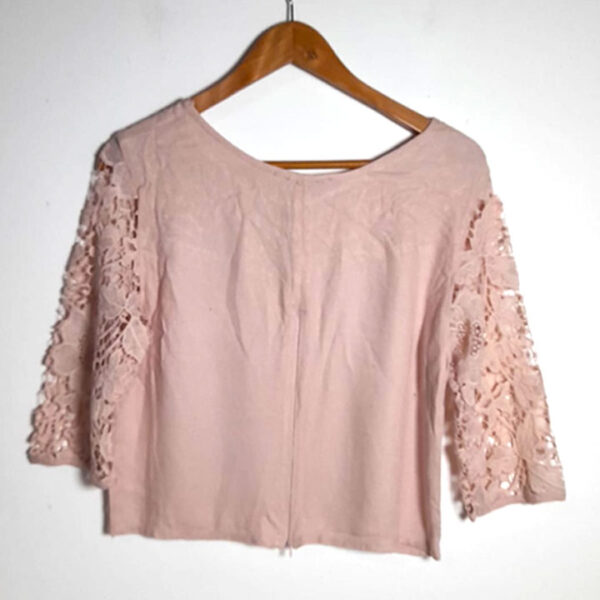 Blusa c/ bordado - Cafelatte - Image 4