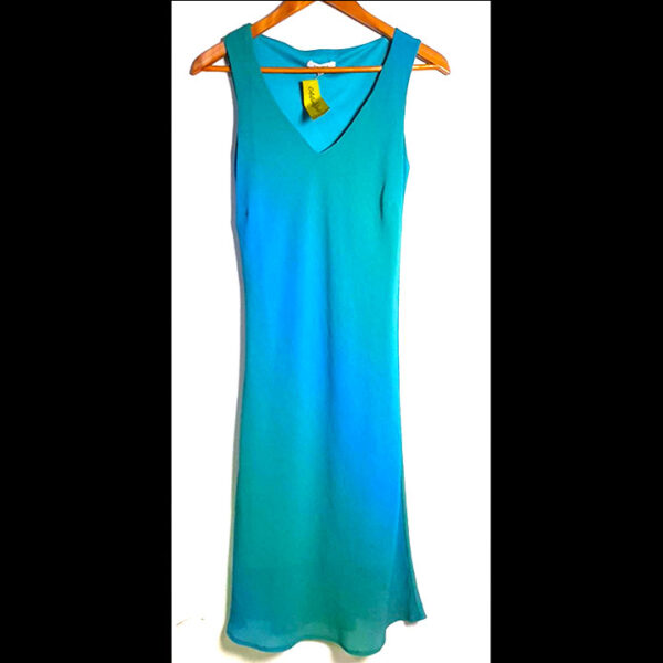 Vestido longo azul - Cheroy - tam M