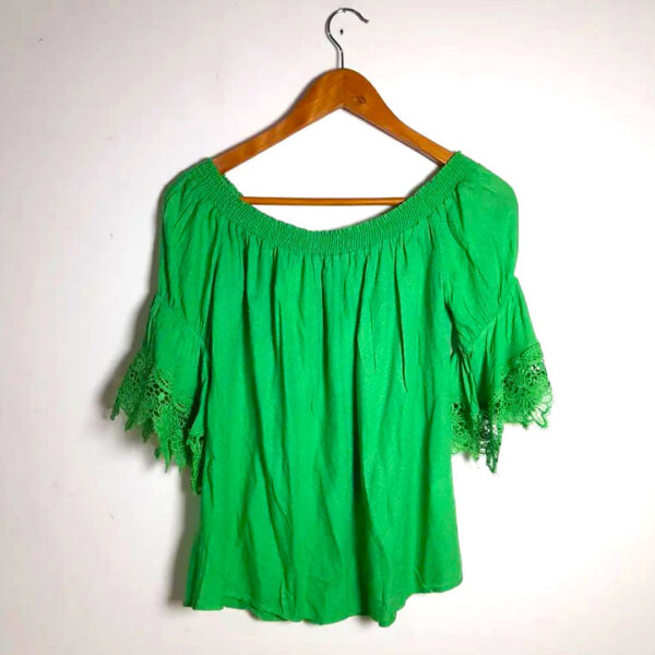 Blusa ciganinha verde - Alk Casual - tam38 - Image 2