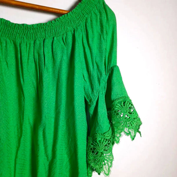 Blusa ciganinha verde - Alk Casual - tam38 - Image 4