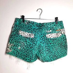Short verde animal print – Corporeum – tam 40