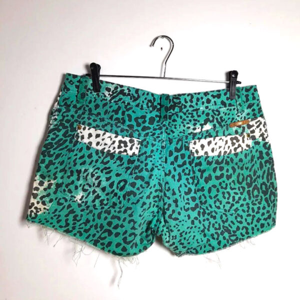 Short verde animal print - Corporeum - tam 40 - Image 2