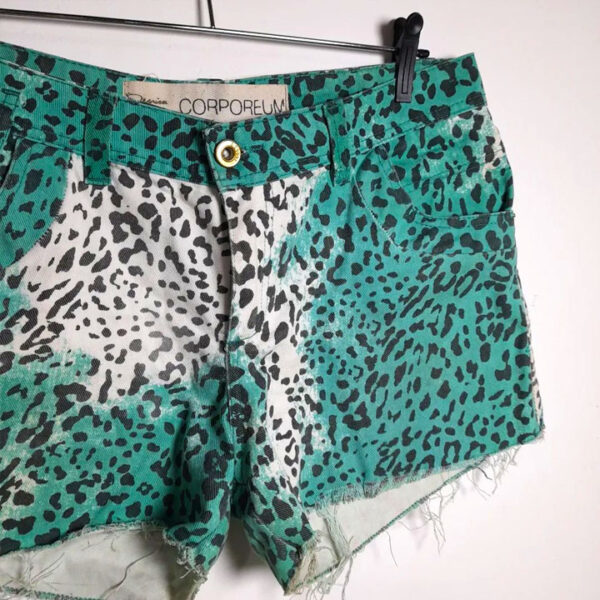 Short verde animal print - Corporeum - tam 40 - Image 3