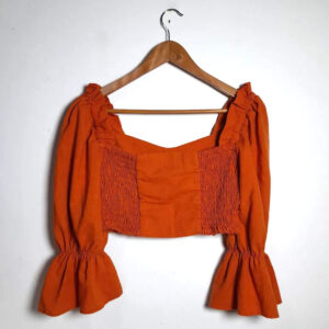 Cropped laranja – Amiche – tam M