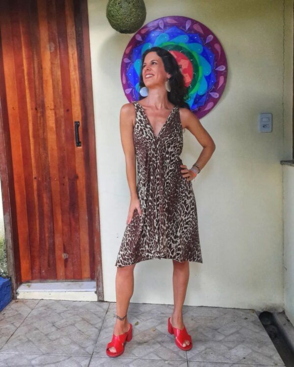 Vestido animal print - Bobstore