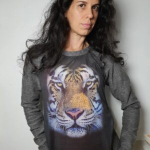 Camiseta manga comprida estampada – M. Officer – tam P