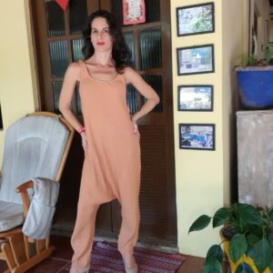 Macacão saruel marrom – Farm – tam M