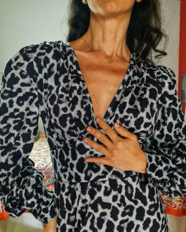 Vestido animal print - Shein - tam M - Image 3