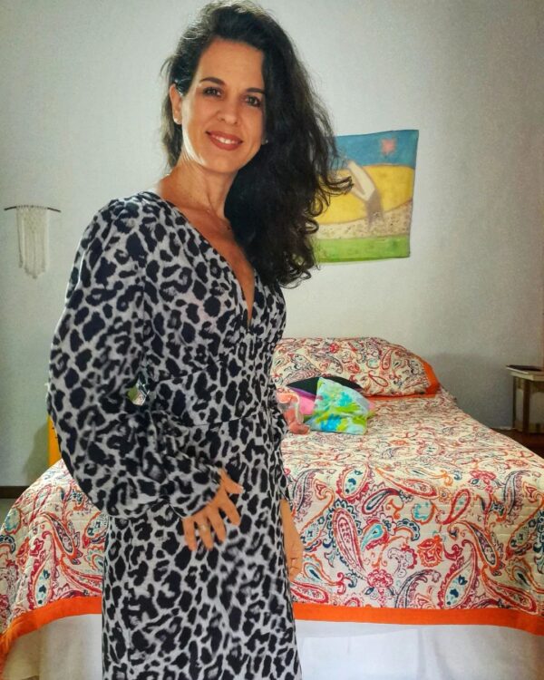 Vestido animal print - Shein - tam M - Image 4