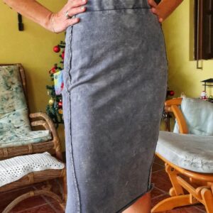 Saia cinza desbotada – Calvin Klein – tam P