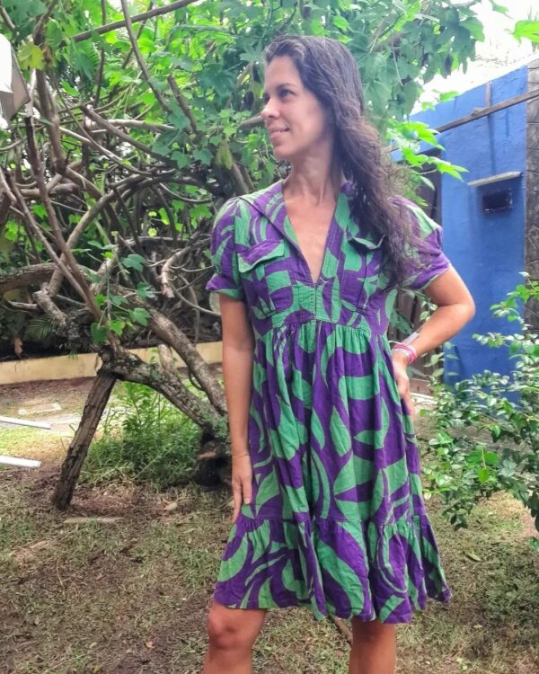 Vestido com capuz - Dress - tam P