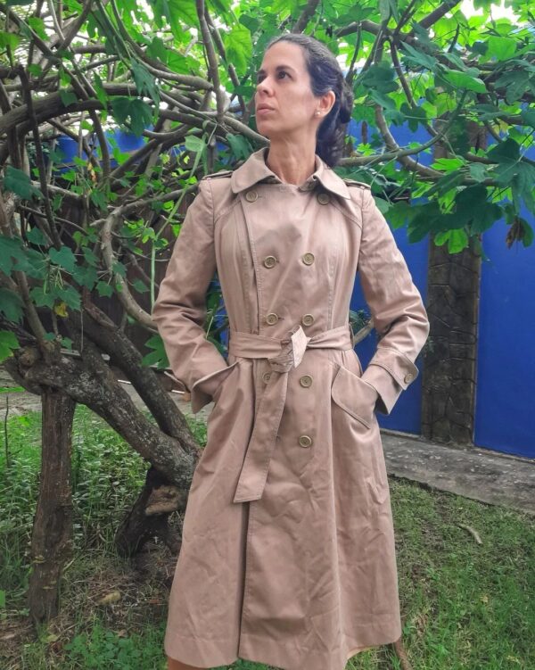 Trench Coat / Sobretudo marrom claro - P.B.D - tam P