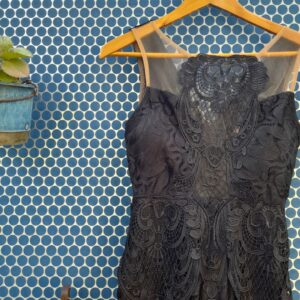 Vestido longo tule – Cappuccino