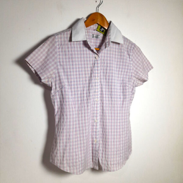 Camisa quadriculada rosa - Barred's - tam M - São João - Image 5