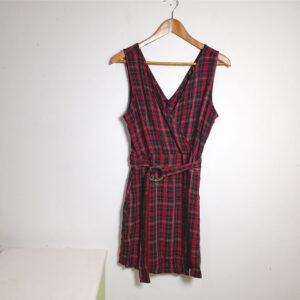 Vestido quadriculado vermelho – Pool – tam 42 – São João