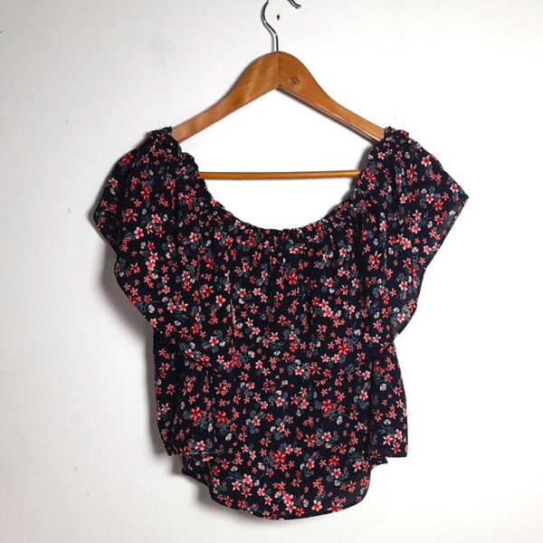 Blusa ciganinha estampa flores - Forever21 - tam M - Image 2