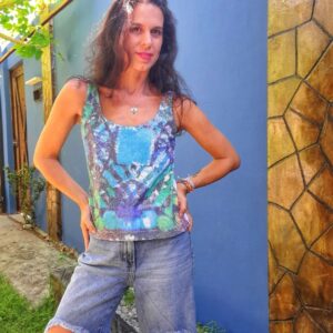 Blusa com lantejoulas – BluK – tam P