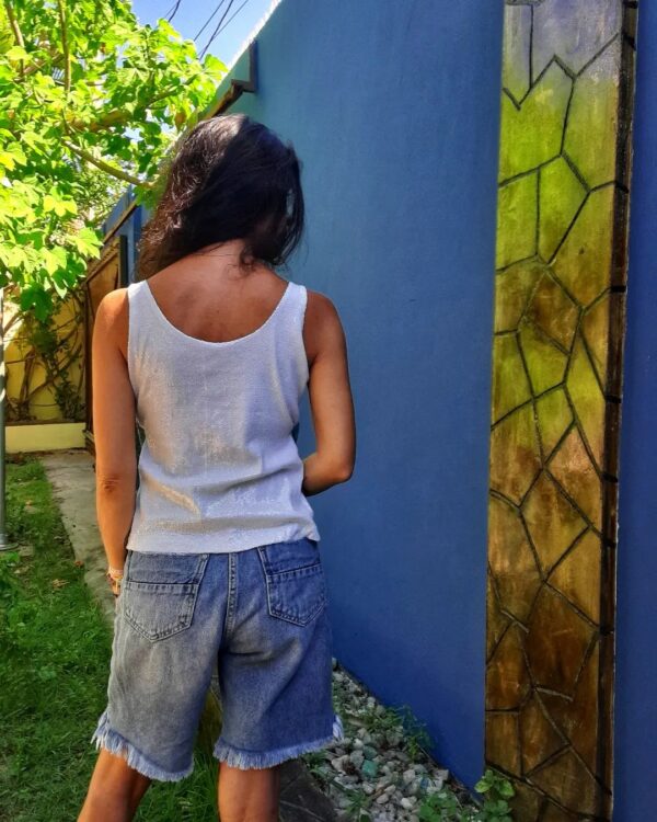 Blusa com lantejoulas - BluK - tam P - Image 3