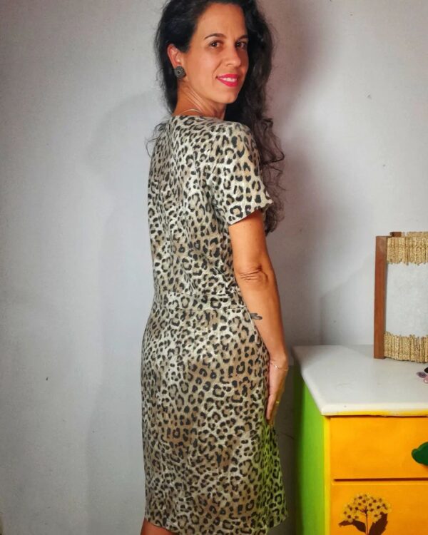 Vestido animal print - Sedução - tam M - Image 3