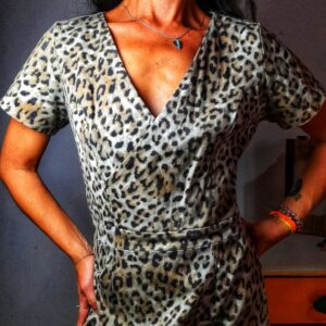 Vestido animal print – Sedução – tam M