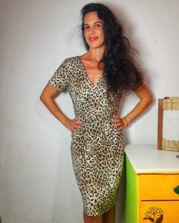 Vestido animal print - Sedução - tam M