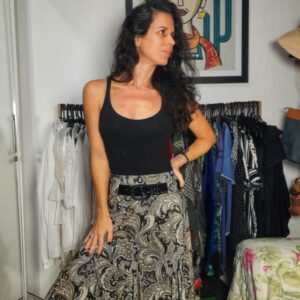 Saia estampada – Talita Kume – tam 42