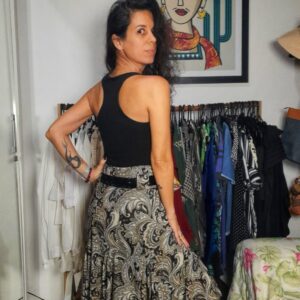 Saia estampada – Talita Kume – tam 42