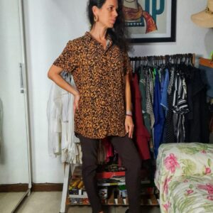 Calça marrom – Getelgeuse – tam 40