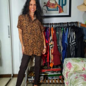 Calça marrom – Getelgeuse – tam 40