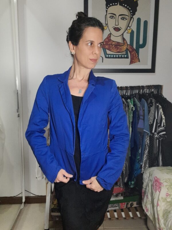 Blazer azul - Nabileira - tam G - Image 5