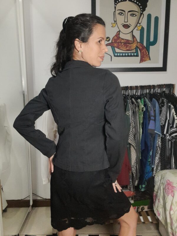 Blazer / casaco preto - Nakepe - tam P - Image 5