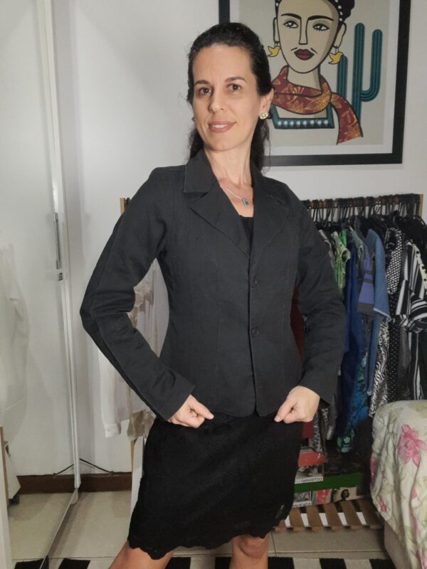 Blazer / casaco preto - Nakepe - tam P