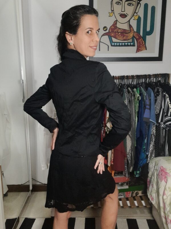 Blazer preto - Clock House - tam 40 - Image 3