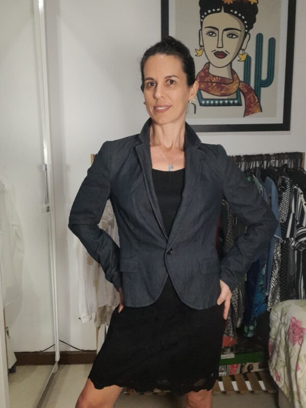 Casaco / blazer jeans - Zara - tam M - Image 2