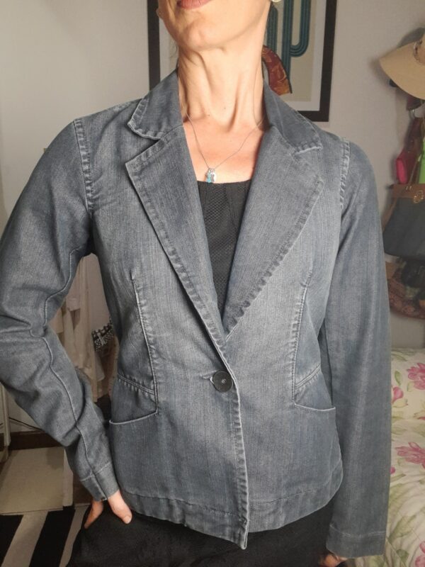 Blazer / casaco jeans - Exss - Tam P - Image 2