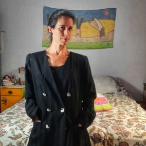 Blazer preto com ombreira – Worthington – tam G