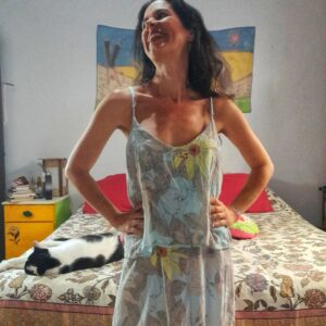 Vestido estampado – Dress – tam M