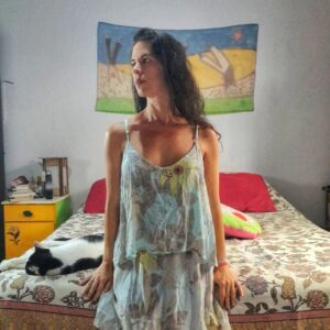 Vestido estampado – Dress – tam M