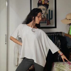 Camisa prateada – The Finds – tam P