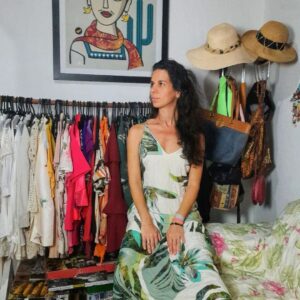 Vestido estampado – Sacada – tam 40