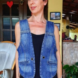 Colete jeans – Anne Kanner