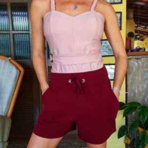 Short vinho – JG – tam M