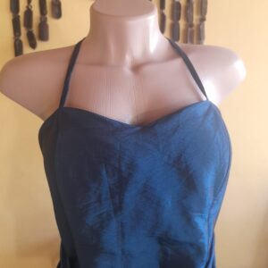 Vestido azul escuro – Korecom – tam GG