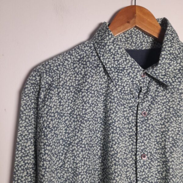 Camisa azul estampada - Siberian - tam GG