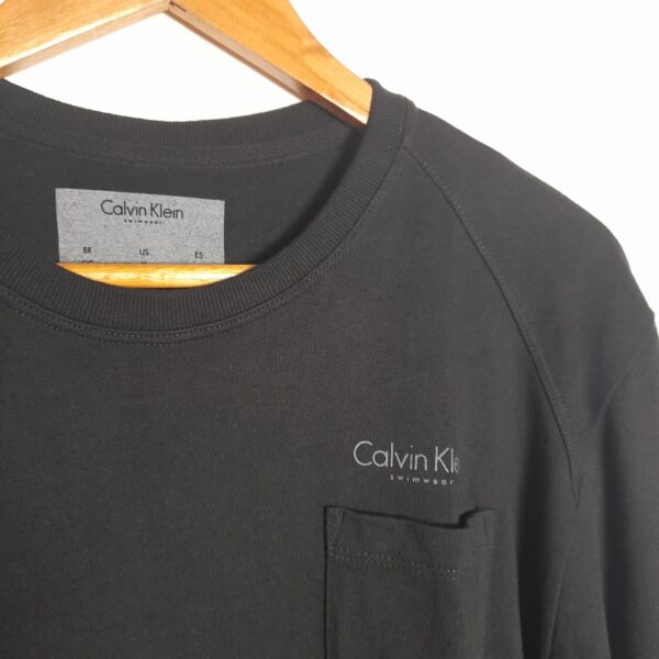 Camisa preta manga comprida - Calvin Klein - tam GG - Image 6