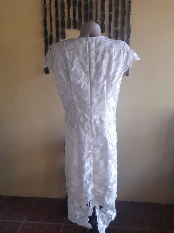 Vestido branco com forro - tam G - Image 2