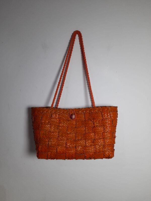 Bolsa de palha laranja - Image 7