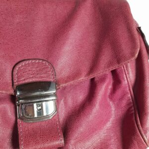 Bolsa de couro pequena rosa – Mara Spina