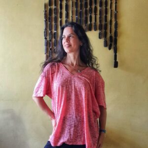 Camisa rosa tecido leve – Forum – tam G